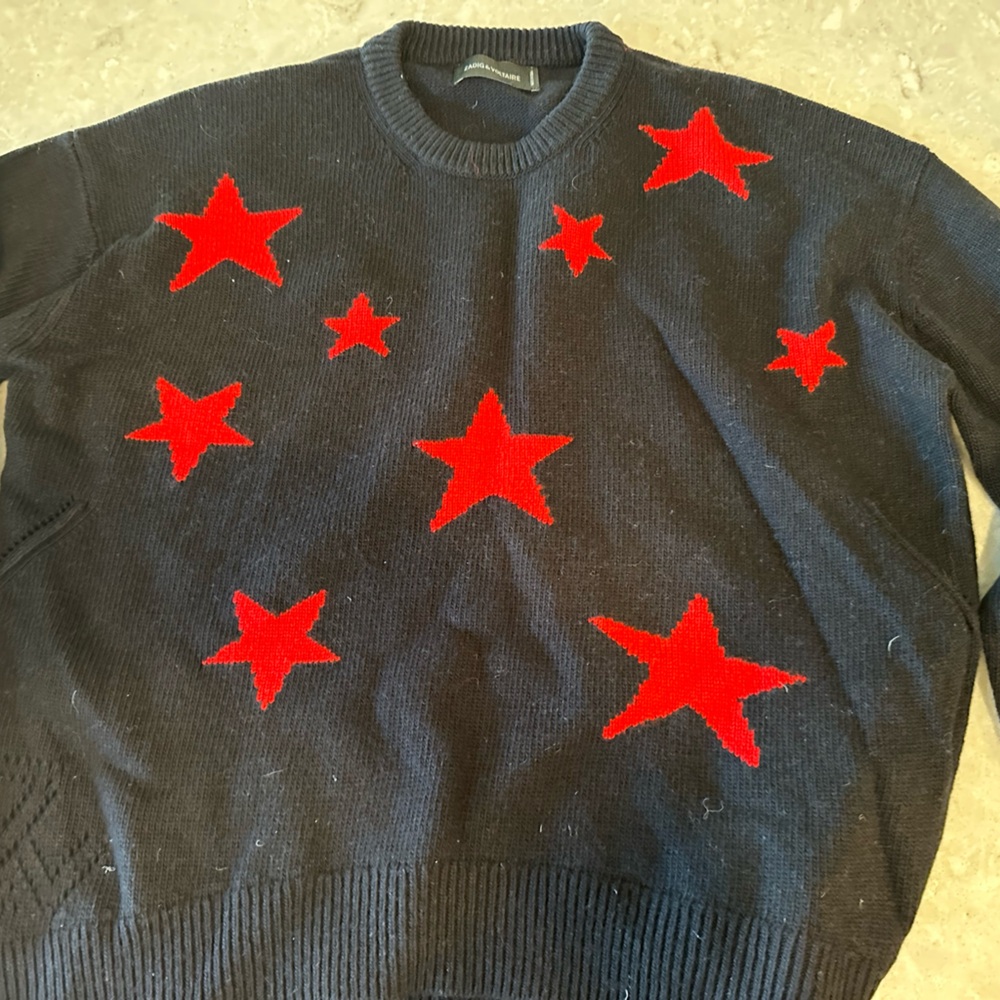 Great condition Zadig and Volitare black with stars